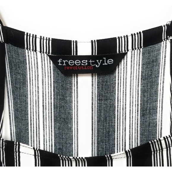 FREESTYLE REVOLUTION Striped Jumpsuit Size M - Picture 5 of 5